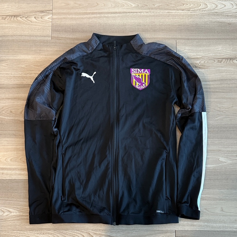 Puma Black SIMA Academy Soccer 
Jacket